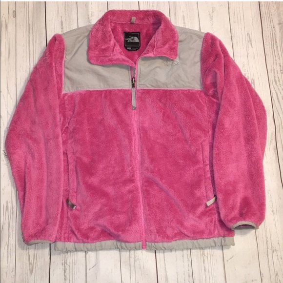 The North Face Other - The North Face Gray And Pink Denali Jacket